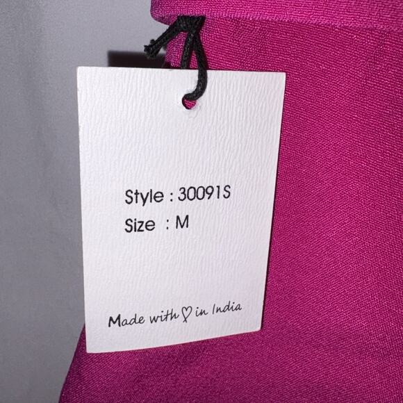 Japna Skort Womens Medium Hot Pink Skirt Shorts Wrap Corp Preppy Twee NWT - Picture 6 of 9